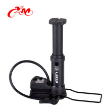 2016 best mountain bike pump, China factory bicycle pump ,mini hand bike air pump with pressure gauge